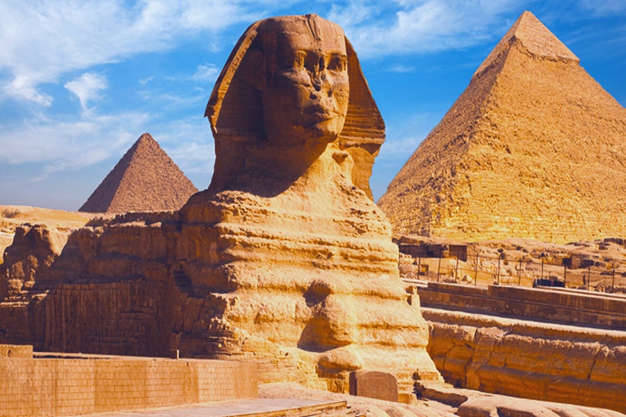 Giza Pyramids, Sphinx and Sakkara Day Tour