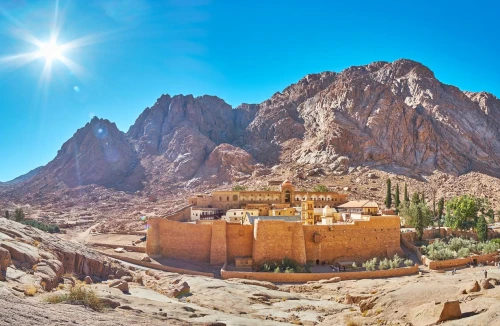 St Catherine Monastery and Mount Sinai Night Tour from Sharm El Sheikh by Bus