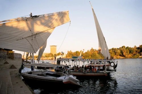 Falouka in Aswan