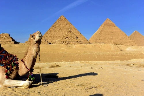 Great Pyramids in Giza