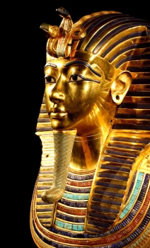 Mask of Tutankhamun in Egyption Museum