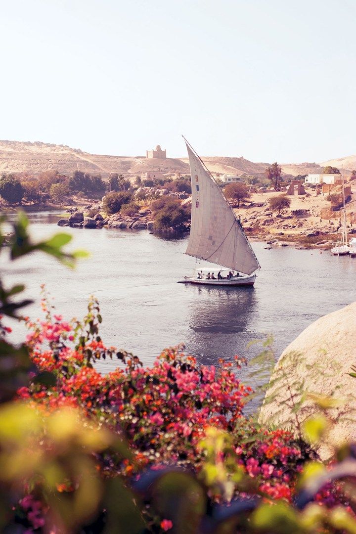Nile River ,Aswan