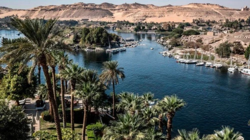 Nile River , Aswan