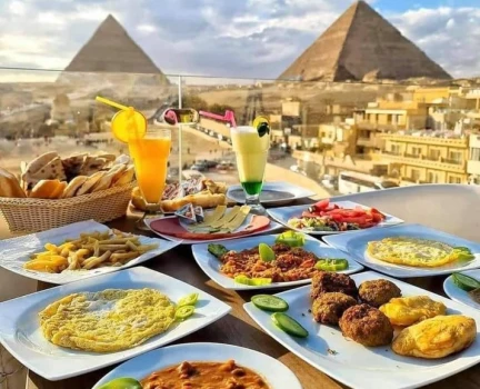 Pyramids Breakfast