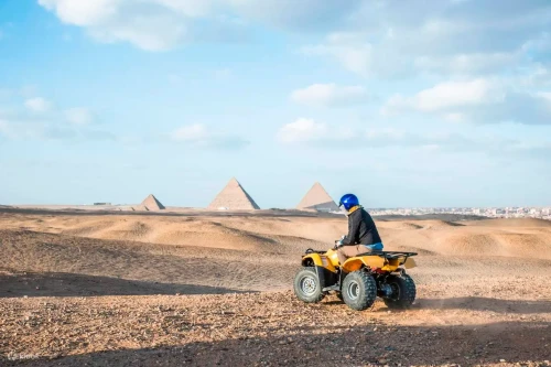 Giza Pyramids Desert