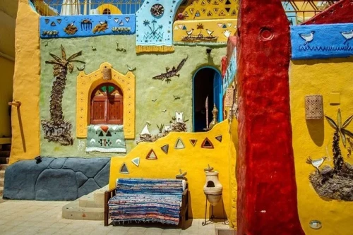 Nubian village in Aswan